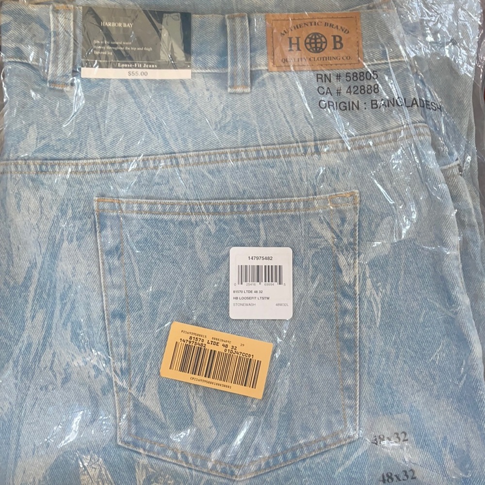 Harbor bay new jeans 2 pairs still in pack